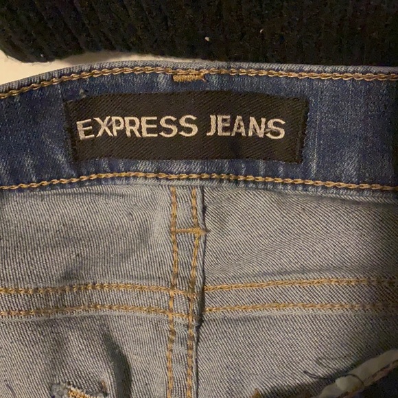 Express jeans with floral pattern - Picture 2 of 4